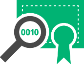 Certificate Decoding Icon Image